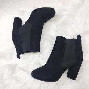 Asos Black Heeled Bootie Size 8.5 new without tags